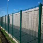 Security 358 High Security Fence Glavnized And Electrostatic Polyester Powder Coated