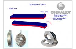 China High Expansion Layer Bimetallic Material For Automatic Protection Switching supplier