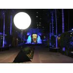 Crystal Moon Balloon Light LED 400 600 800w 120V/230V DMX512 Branding Options 1.3m/1.6m/2m for sale