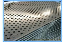 China Thick Square Hole Perforated Sheet Metal Hot Dipped Galvanized 1.5mm Thickness supplier