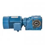 KAF37 Series Hollow Output Shaft Helical Bevel K Series Gearmotor Right Angle Speed Reducer Gearbox for sale