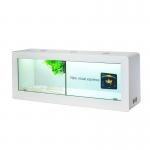 Custom LCD Video Wall , Toughened Glass Panel Transparent Lcd Touch Screen for sale