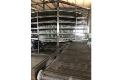 China                  Bread Pizza Spiral Belt Cooling Chilling Conveyor for Sale              supplier