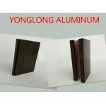 6061 / 6063 T3 - T8 Aluminium Door Profiles With Wood Finish / Aluminium Extrusion Profiles for sale