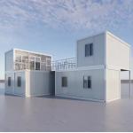 Modern Flat Pack Container House Living Customized 20ft Flat Pack Container for sale