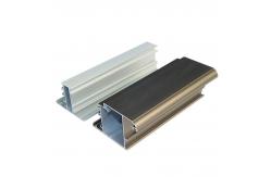 China OEM T5 T6 Anodized Champagene 0.9-1.5mm Aluminum Window Profiles supplier
