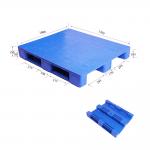 Euro Stackable Recycled Plastic Pallets 1000*1200mm Flat Top Plastic Pallets for sale