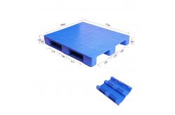 China Euro Stackable Recycled Plastic Pallets 1000*1200mm Flat Top Plastic Pallets supplier