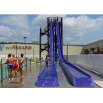 Commercial Kamikaze Water Slide Fiberglass 10m Height For Adult for sale