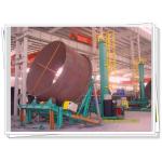 Accurate Rotation Tilt Adjustable Turning Roll For Wind Tower Flange Auto Welding