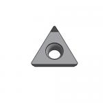 Triangle Polycrystalline Diamond Inserts Pcd Superb Hardness for sale