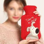 Water-filling Rubber silicone Hot Water Bottle Bag Hot Heat Pack Warm for sale