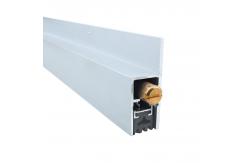 China RAVEN RP38 Automatic Door Bottom Seals H Shaped Clear Anodised Finish supplier
