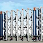 Electro Mechanical Fence Automatic Folding Gate For University