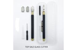 China Efficient Glass-Cutting Device with Metal Black Handle Perfect for Professionals supplier