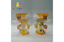 China Food grade transparent standup Spout Pouch Packaging for suck jelly / juice supplier