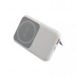 PC Portable Power Bank With Li Polymer Battery Small White Box Micro USB Type C Input Interface for sale