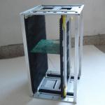 ESD SMT PCB Circulation Metal Base Injection Molded PP ESD Storage Shelving for sale
