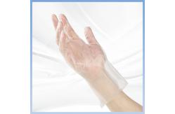 China Antistatic Waterproof Disposable CPE Gloves Secure Safe Handling supplier