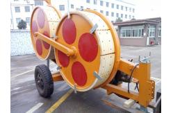 China Wire Ropes Hydraulic Power Line Stringing Equipment With MC Nylon Bull Wheel supplier