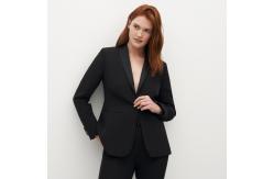 China Black Formal Pantsuits For Ladies 95% Polyester 5% Spandex supplier
