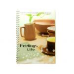 buy A5 Spiral Lenticular Cover Notebook plastic pp pet 3d lenticular notebooks sale and export Netherlands for sale
