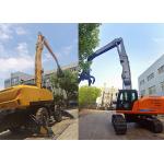 Grab Scrap Metal Material Handler Excavator Arm Q355B Customization Available