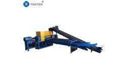 China OTR Truck Scrap Tyre Recycling Plant Tire Crusher Rubber Powder Machine supplier