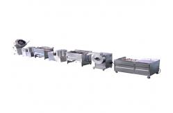 China Multifunctional Automatic Potato Chips Making Machine French Fries Maker supplier
