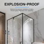 16mil Safety Self-Adhesive Shatter Proof Glass Film for Explosion Resistance
