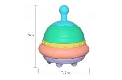 China Customizable Children'S Educational Toy Hamburger Silicone Stacking Toy supplier