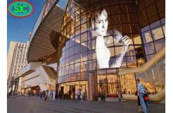 China High Brightness Shopping Malls P3.91 Transparent LED Screen supplier
