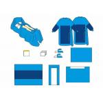Disposable Sterile Surgical Cardiovascular Pack Drape Kit SMS PP for sale