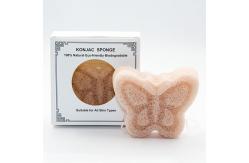 China MSDS Konjac Butterfly Bath Sponge supplier
