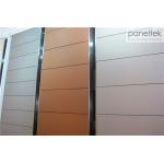 Wall Decoration Terracotta Ventilated Facade , All Sizes Wall Cladding Materials for sale