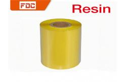 China Yellow Resin Flat Thermal Transfer Ribbon ,  Printability Zebra Ink Ribbon supplier