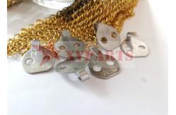China Speed Metal Lacing Hooks Buckle For Securing Removable Insulation Blankets supplier