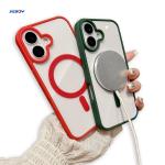 Slim Tpu Magnetic Phone Cover Shockproof For IPhone 16 Pro Max for sale