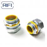 Electrical 1 Inch Liquid Tight Conduit Zinc Straight Connector for sale