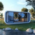 2025 New Fashion Smart House Prefab Apple Cabin Luxury Glamping Tent for Living for sale