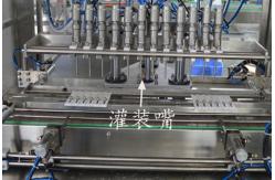 China Stable Self - Flow Volumetric Liquid Filling Machine Easy To Operate supplier