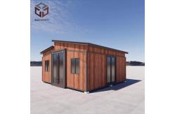 China Temporary Flat Pack Folding House Expanding Shipping Container Home supplier