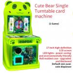Single-player Turntable Coin-operated Arcade Mini Model 17-inch Children's Game Machine for sale