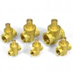1/2 3/4 1 2 Brass Water Pressure Reducing Valve Adjustable Pressure Regulator for sale