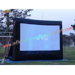 Motorized Projection Commercial Grade 0.55mm Inflatable Movie Theater Screen for sale