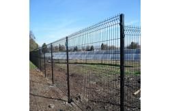 China Hot dipped  galvanized 3D Curvy PVC Coated Welded Wire Mesh Fencing supplier