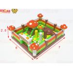 Small Size Mushroom Inflatable Jumping Castle For Young Age Kids