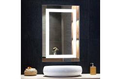 China Rust Resistant Aluminium Cabinet Wall Mount Bathroom Mirrors with LED Lights supplier