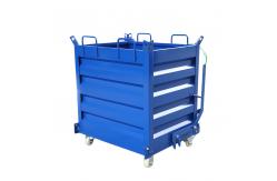 China Heavy Duty Forklift Crane Bin For 1000L/H Waste Bin Dumping supplier