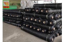 China Black Polypropylene Deer Fence Netting 1.8 Meters Height Easy To Install supplier